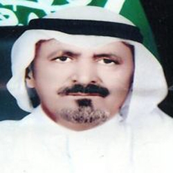 الشيخ والشاعر عوض بن زحاف والشاعرمسفر الحارثي